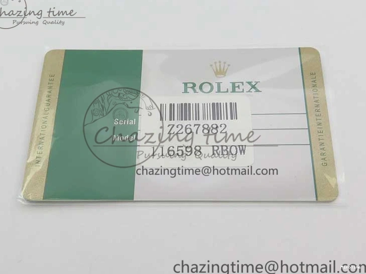 MiroTime 0124 Daytona 116589RBOW YG Rainbow Crystal BLF Best Edition Black Dial on Rubber Strap A EasyMatch 3238